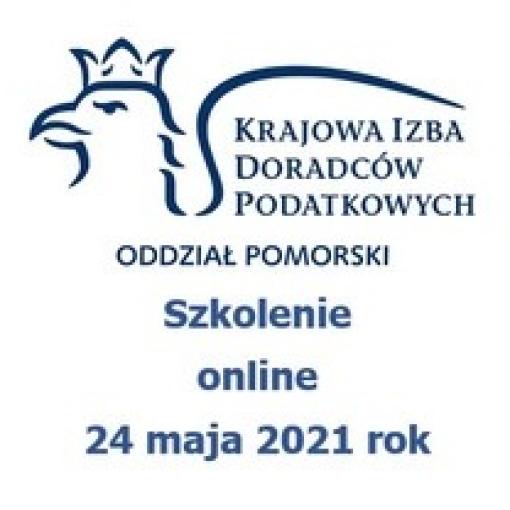 Szkolenie online 24 maja 2021 rok