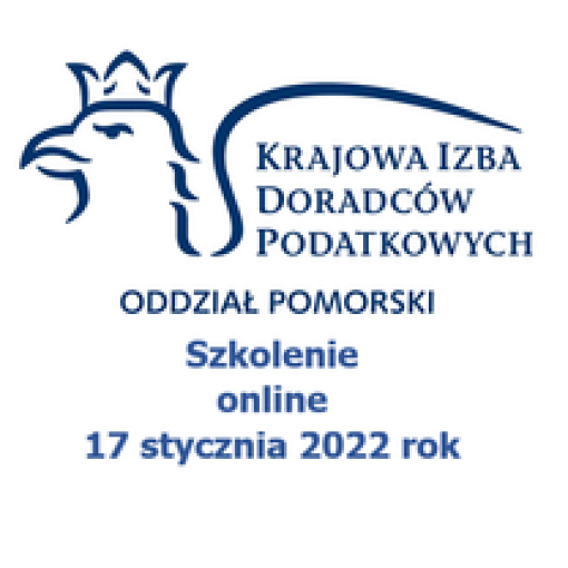 Zaproszenie na szkolenie online 17 stycznia 2022 rok