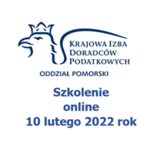 Zaproszenie na szkolenie online 10 lutego 2022 rok