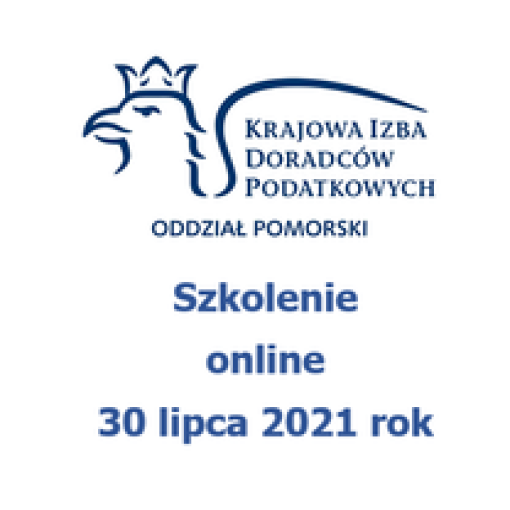 Szkolenie online 30 lipca 2021 rok