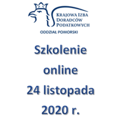 Szkolenie Online - 24 listopada 2020 r.