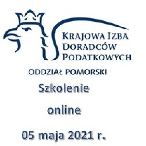 Szkolenie online 05 maja 2021 rok